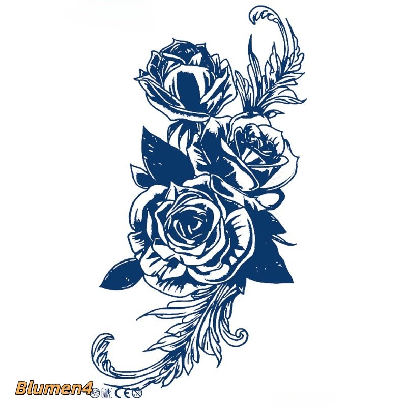Tattoo-Blumen – Bild 5