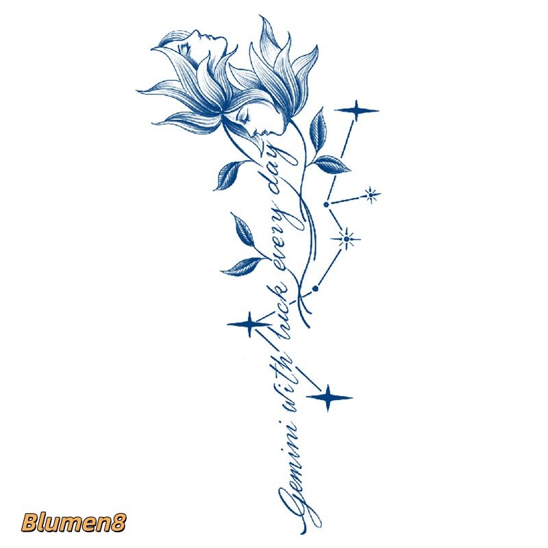 Tattoo-Blumen – Bild 9