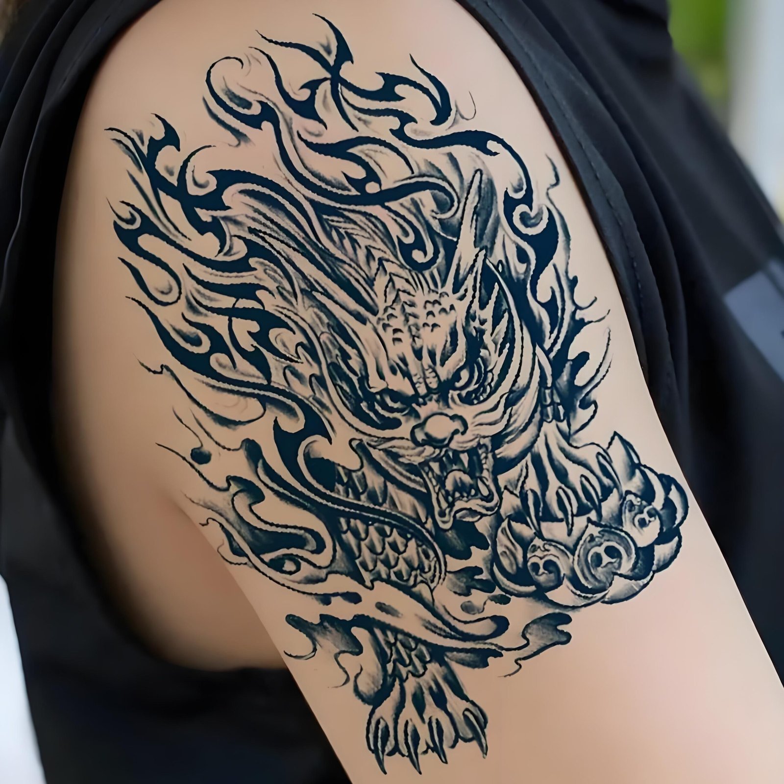 Tattoo-mythisches Tier